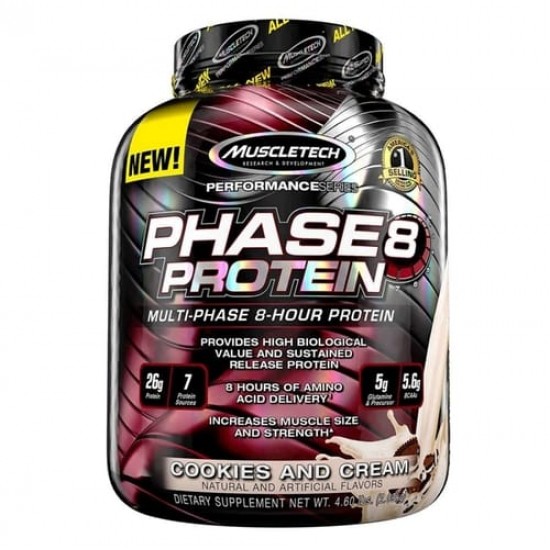 MuscleTech Phase 8 Protein Performance Series