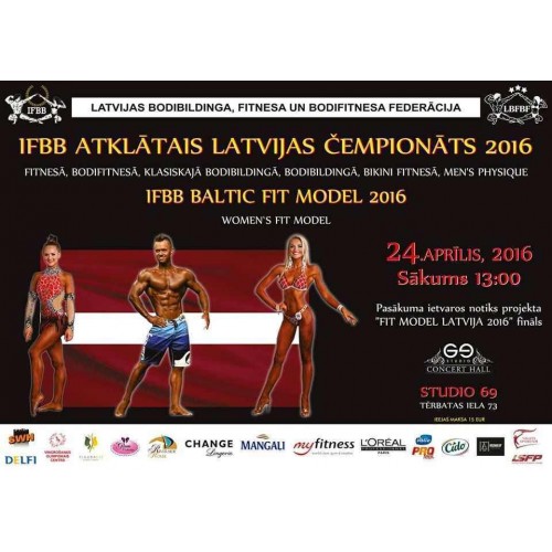 IFBB Atklātais Latvijas čempionāts 2016