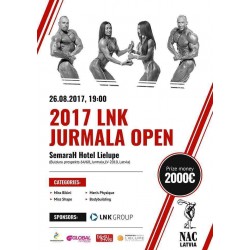 2017 LNK JURMALA OPEN BODYBUILDING TURNĪRS